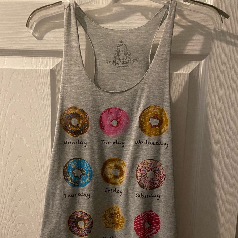 NWOT Donut Tank top